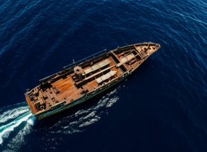 Новые видео по трагедии 2025 года — видеозапись столкновения фрахтовых судов в Севере