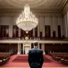 Экс-канцлер Германии Герхард Шредер впервые появился на публике после объявления о выгорании