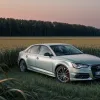 В Германии пьяный водитель уснул в разбитом Audi посреди поля