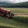 Смертельная авария в Германии: водитель трактора погиб, упав с крутого склона