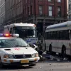 ДТП в Берлине: Автомобиль врезался в автобус с детьми, есть пострадавшие