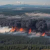 В Канаде объявлен режим ЧС из-за масштабных лесных пожаров