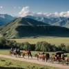 Необычная миссия мира: немцы отправились из Берлина в Вифлеем на конном экипаже с колоколом