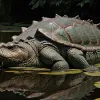 В Германии обнаружена хищная каймановая черепаха весом 12 кг: "Может съесть утку и опасна для людей"