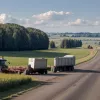 Смертельное ДТП в Германии: 70-летний мотоциклист погиб при столкновении с трактором