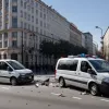 В Берлине вор на угнанном фургоне пытался уйти от полиции и погиб в ДТП