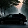 Германия: Угонщик Audi врезался в дерево и сбежал в лес, но был пойман полицией