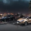 Пожар в Ростоке: Уничтожен Ford Fiesta и имущество на тысячи евро, ведется расследование