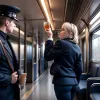 Немецкая звезда комедии Анке Энгельке временно стала проводником в поездах Deutsche Bahn