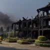 Пожар в садовом товариществе под Любеком: дом сгорел из-за газовой горелки