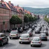 Свадебный кортеж парализовал движение на трассе в Германии
