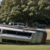 В Германии 75-летний водитель уснул за рулем и попал в серьезное ДТП