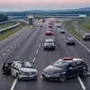 Серьезное ДТП на трассе А2 в Германии: VW Golf врезался в грузовик при обгоне, водитель тяжело ранен