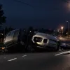 В Берлине пьяная 25-летняя водитель перевернулась на машине, получила тяжелые травмы