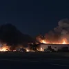 Пожар в Ансбахе: Семеро человек пострадали при возгорании кровли многоэтажки в Германии