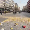 Фанаты "Галатасарая" устроили беспорядки в Берлине: пострадали десятки полицейских