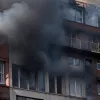 В немецком Кобленце спасли человека из задымленной квартиры