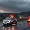 Серьезное ДТП на трассе А40 в Германии: Opel перевернулся, трое пострадали. Водитель мог быть пьян