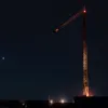 Девушка тяжело пострадала при падении с 15-метрового крана в Мюнхене