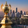 Трофей Клубного чемпионата мира по футболу прибыл в США перед турниром в Лос-Анджелесе