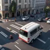 Крупное ДТП в Шверине: Микроавтобус проехал на красный и вызвал цепную реакцию с трамваем и тремя авто
