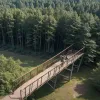 Папа в веревочном парке: когда дети сильнее тебя