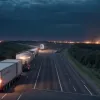 Пожар фуры с пеллетами на А7 в Германии: движение парализовано у Бад-Брамштедта