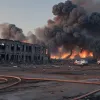 Крупный пожар уничтожил производственный цех в немецком Вертере: Ущерб - миллионы евро
