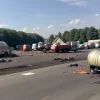 Авария в Германии: Перевернулся прицеп трактора с людьми, 11 пострадавших в Цвиккау