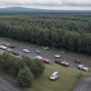На трассе А31: 81-летний водитель Mercedes устроил серию ДТП и перевернулся