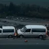Серьезная авария на автобане А8 в Германии: фургон врезался в бетон, пострадали 5 человек