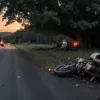 Смертельное ДТП в Германии: Мотоциклист погиб, врезавшись в дерево