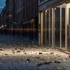 В Германии прохожие остановили вора, разбившего витрину магазина оптики в Цвайбрюккене