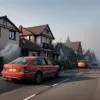 Пожар в Финнентропе: Спасатели быстро потушили горящий автомобиль