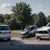 Автомобиль «пролетел» 50 метров по воздуху в Германии: водитель чудом выжил