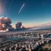 Иран впервые днем нанес ракетный удар по Израилю: По всей стране звучат сирены