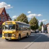 В Германии школьный автобус сбил 6-летнюю девочку на пути в школу