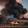 Взрыв бензина под Нойффеном: 19-летний парень тяжело ранен при попытке сжечь изгородь