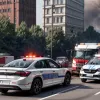 Серьезное ДТП в Любеке: BMW врезался в грузовик, водитель получил тяжелые травмы