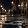 Полиция в Нюрнберге применила тезер: агрессор с отверткой задержан