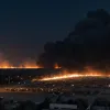 Парковка мотоциклов в Чунцине вспыхнула за считанные минуты