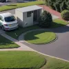 Водитель Audi устроил опасную погоню в Арнштадте, проехав через детскую площадку