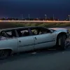 В Оффенбурге пожилой водитель перевернулся на трассе: мужчину доставили в больницу