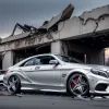 Пьяный водитель на Mercedes AMG уничтожил АЗС: ущерб 250 тысяч евро