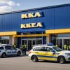 В Гамбурге после увольнения сотрудник IKEA угрожал расправой: полиция оцепила магазин, бывший работник задержан