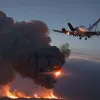 ЧП в Лас-Вегасе: Самолет American Airlines загорелся после взлета