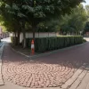 Курьез в Германии: Рабочие "замостили" оптоволоконный кабель кирпичами