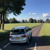 В Германии водитель Audi спровоцировал ДТП с переворотом и скрылся