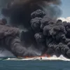 Взрыв на туристическом катамаране: Пассажиры спасены после пожара на море