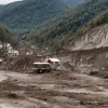 Мощный оползень отрезал от мира альпийскую деревню в Австрии